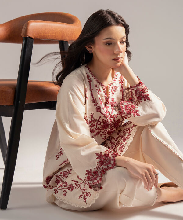 Embroidered Jacquard Shirt