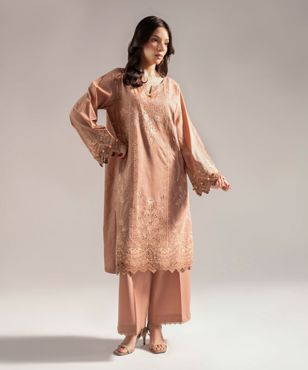 Embroidered Jacquard Shirt