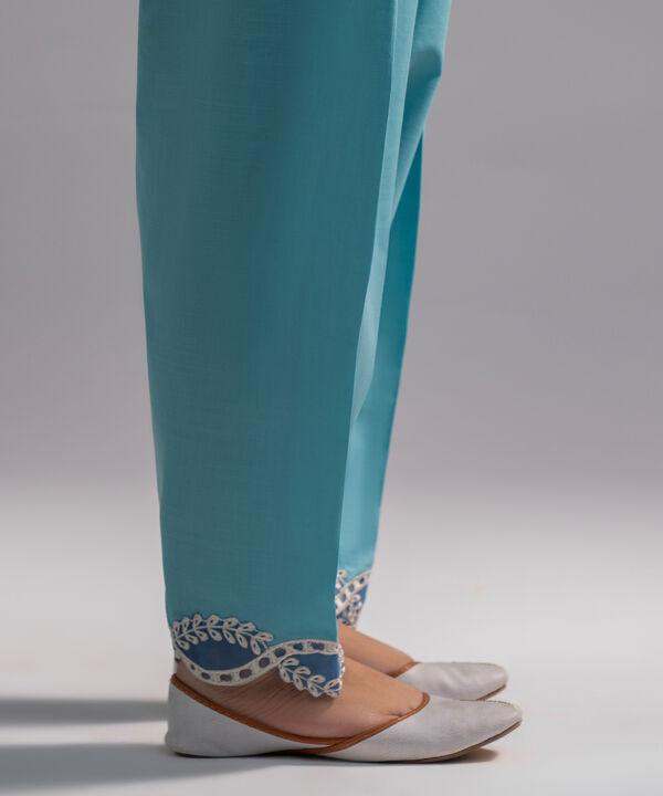 Embroidered Cambric Skinny Shalwar
