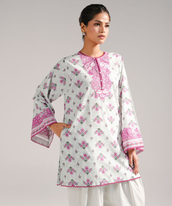 Embroidered Lawn Shirt