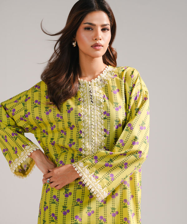 Embroidered Lawn Shirt