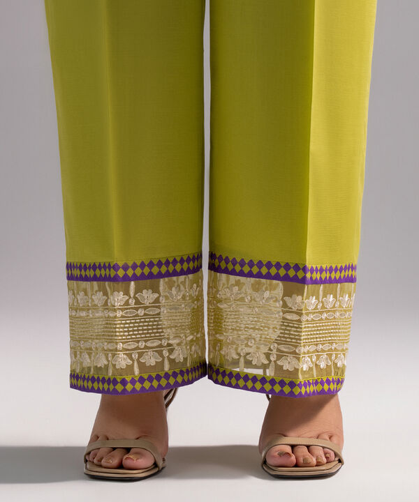 Solid Lawn Culottes