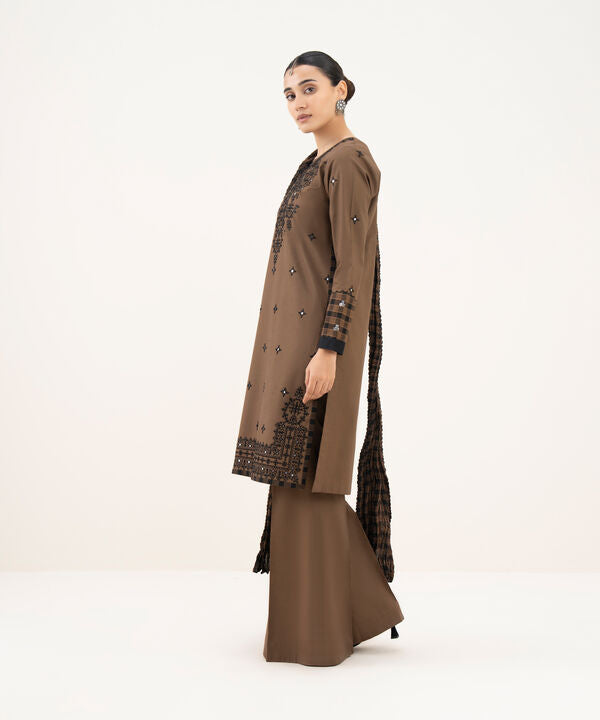 3 Piece - Embroidered Lawn Suit