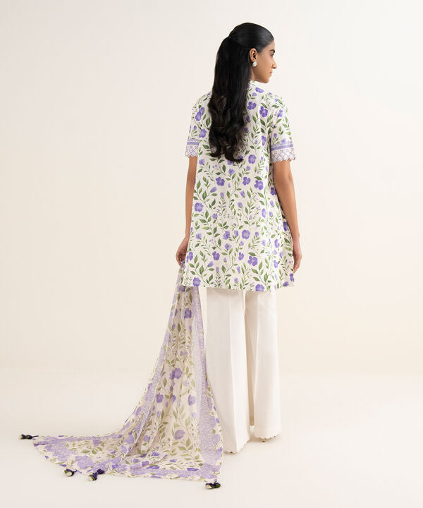 3 Piece - Embroidered Lawn Suit