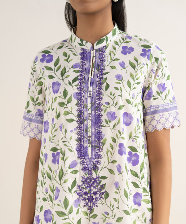 3 Piece - Embroidered Lawn Suit