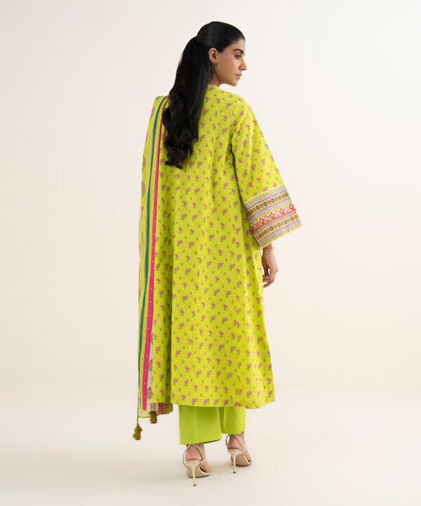 3 Piece - Embroidered Lawn Suit