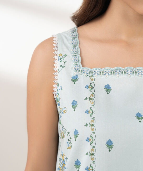 3 Piece - Embroidered Lawn Suit