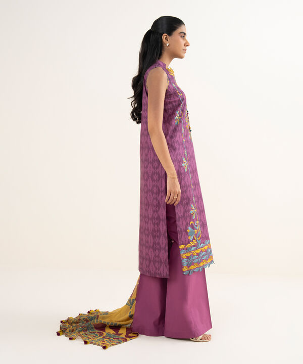 3 Piece - Embroidered Lawn Suit