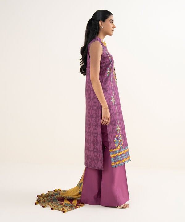 3 Piece - Embroidered Lawn Suit