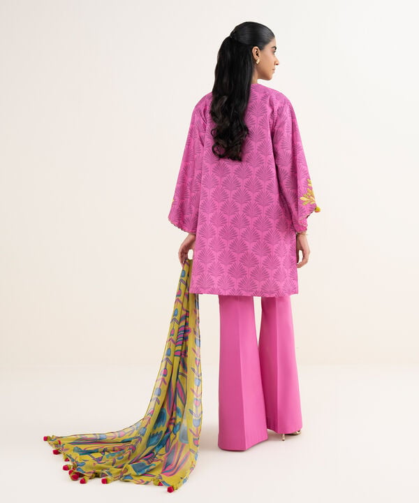 3 Piece - Embroidered Lawn Suit