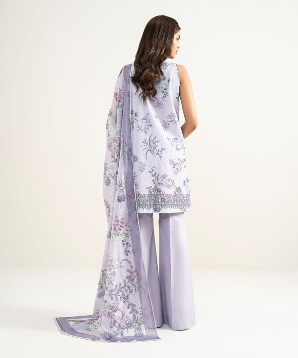 3 Piece - Embroidered Lawn Suit