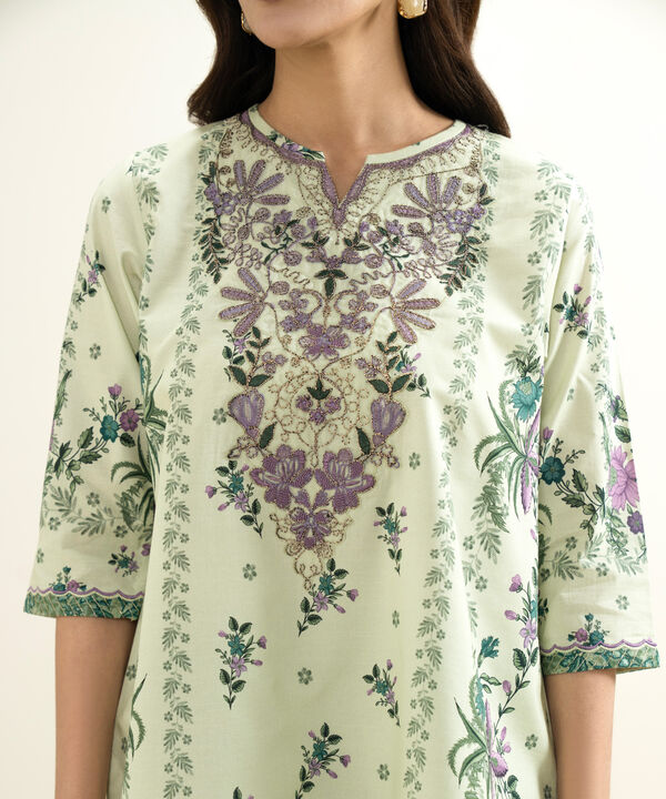 3 Piece - Embroidered Lawn Suit