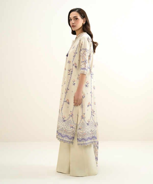 3 Piece - Embroidered Lawn Suit