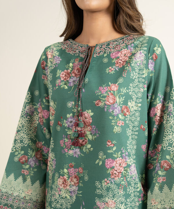 3 Piece - Embroidered Lawn Suit