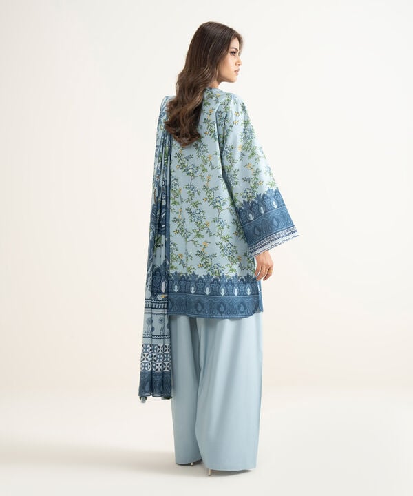 3 Piece - Embroidered Lawn Suit