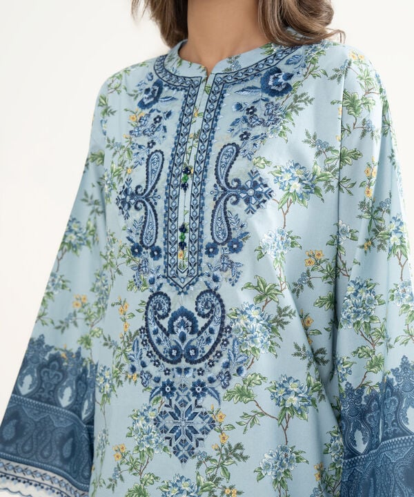 3 Piece - Embroidered Lawn Suit