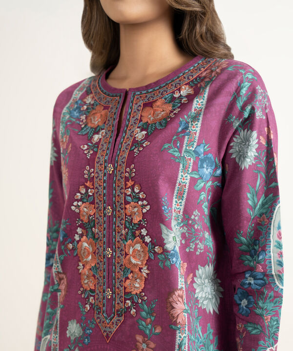 3 Piece - Embroidered Lawn Suit