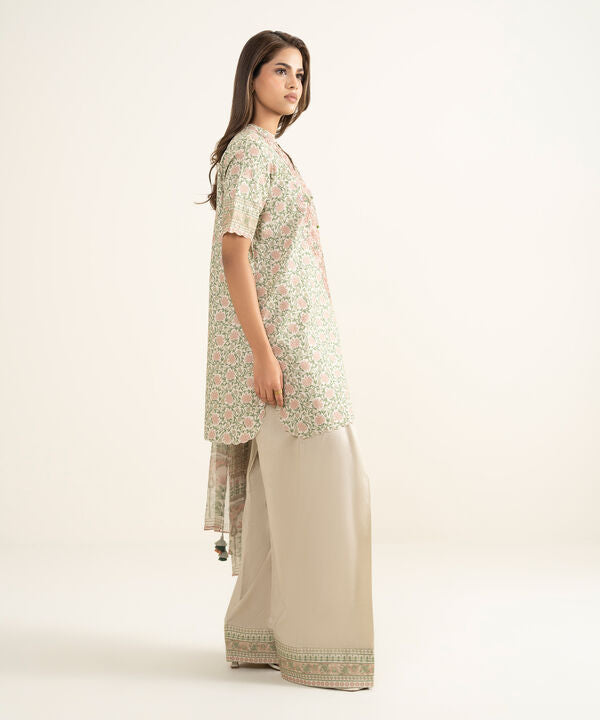 3 Piece - Embroidered Lawn Suit