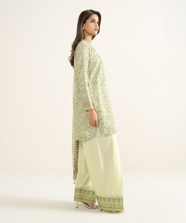 3 Piece - Embroidered Lawn Suit