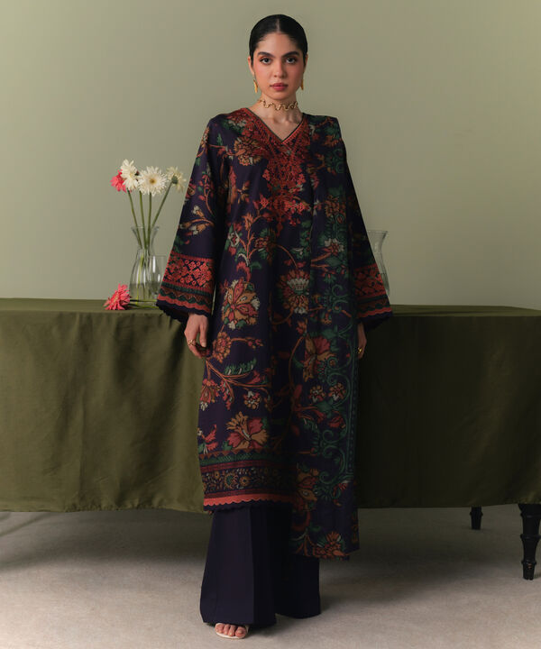 3 Piece - Embroidered Lawn Suit