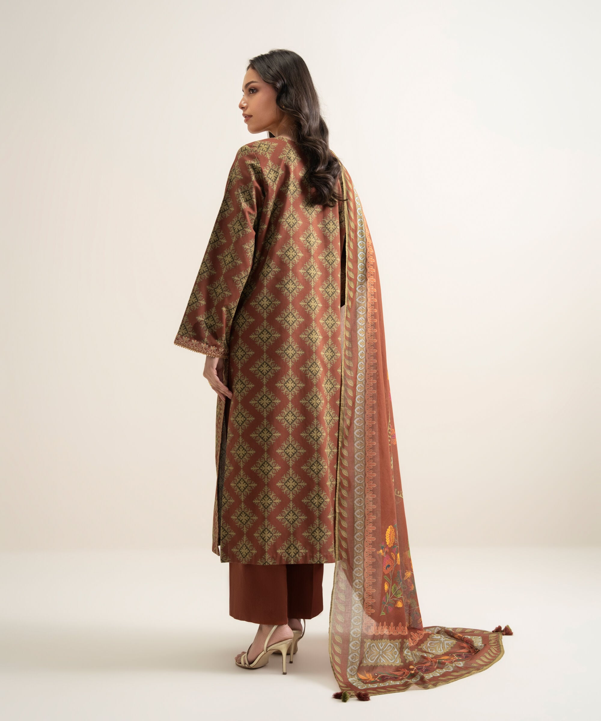 3 Piece - Embroidered Lawn Suit