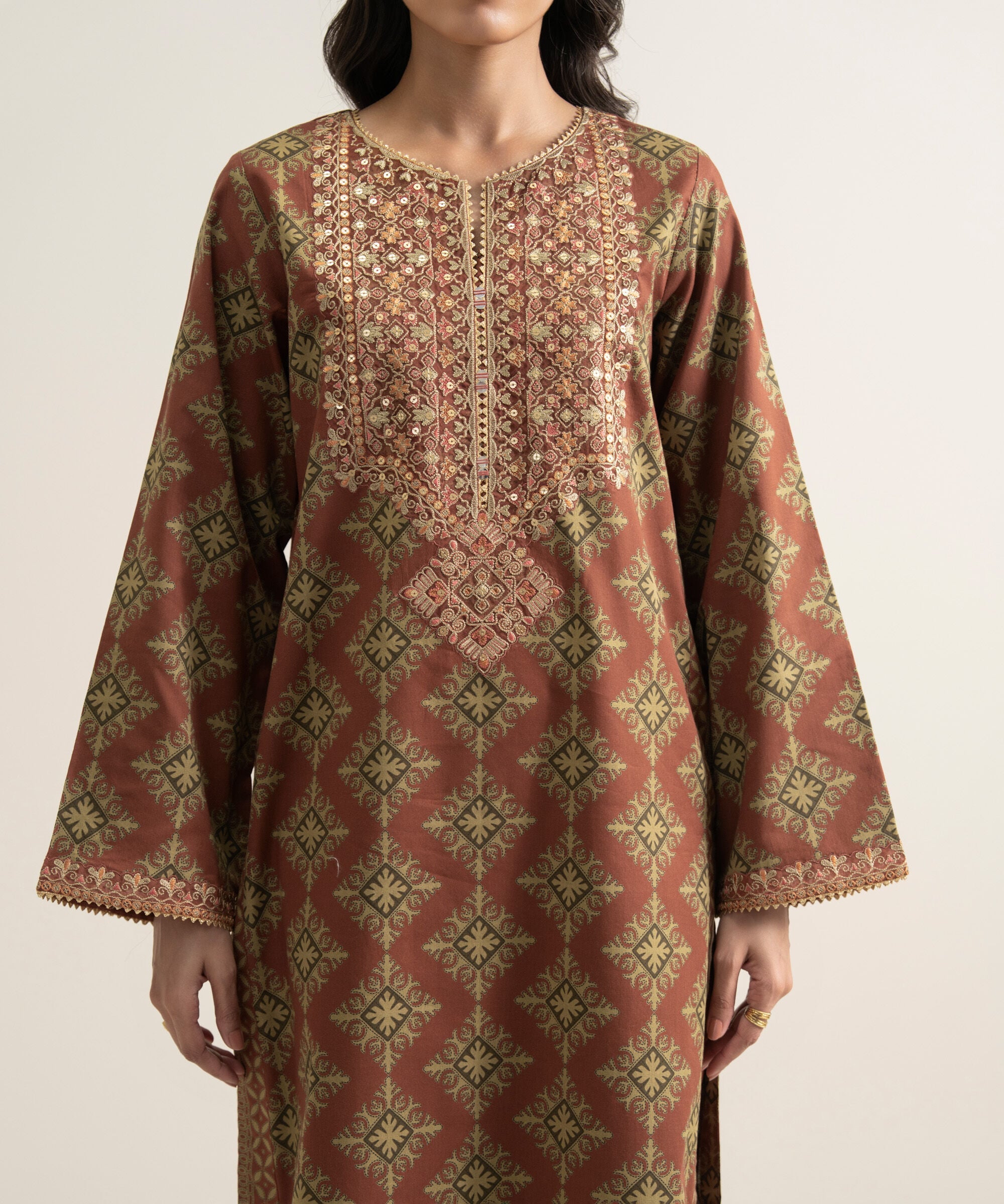 3 Piece - Embroidered Lawn Suit