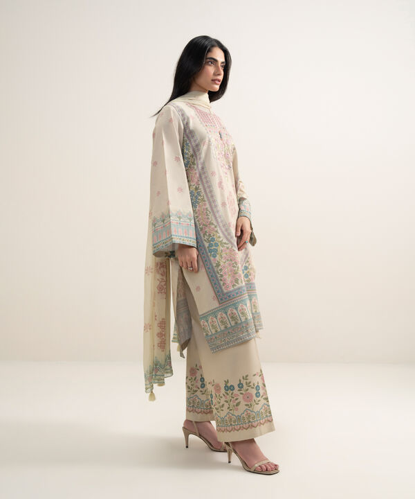 3 Piece - Embroidered Lawn Suit