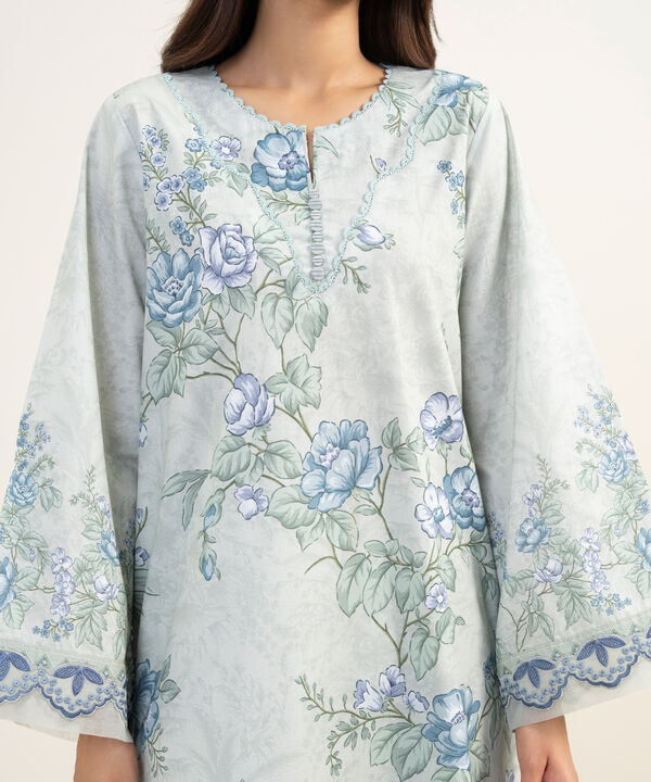 3 Piece - Embroidered Lawn Suit