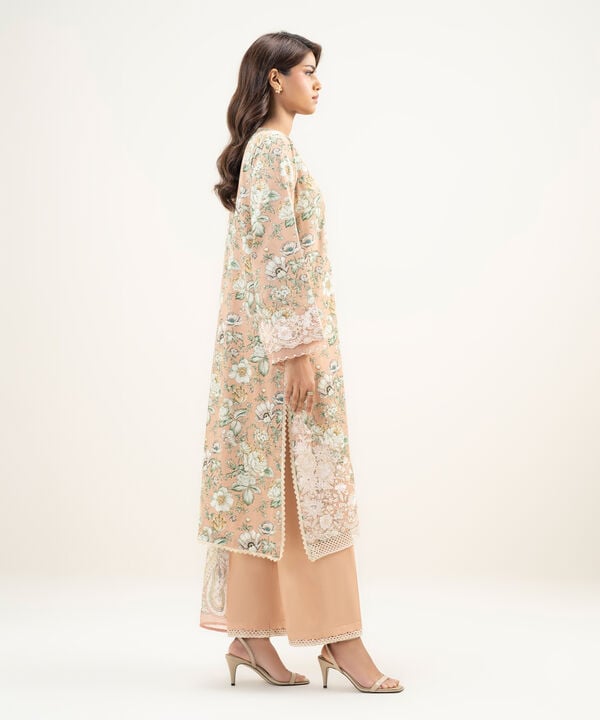 3 Piece - Embroidered Lawn Suit