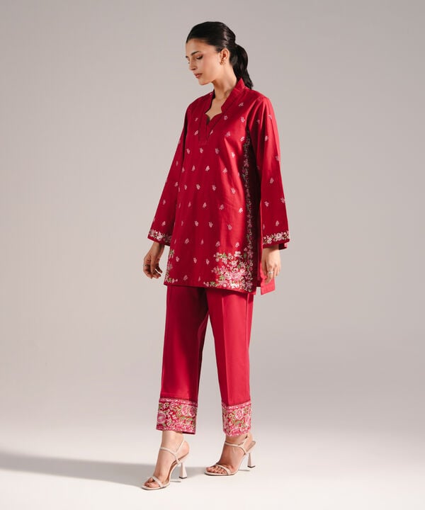 2 Piece - Embroidered Lawn Suit
