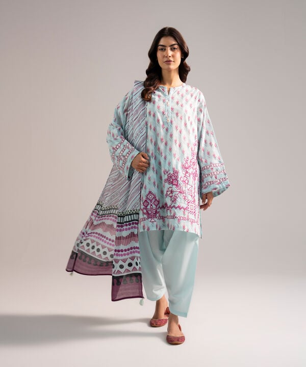 Printed Lawn Dupatta