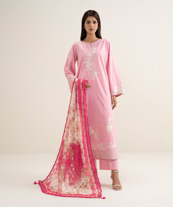 Printed Jacquard Dupatta