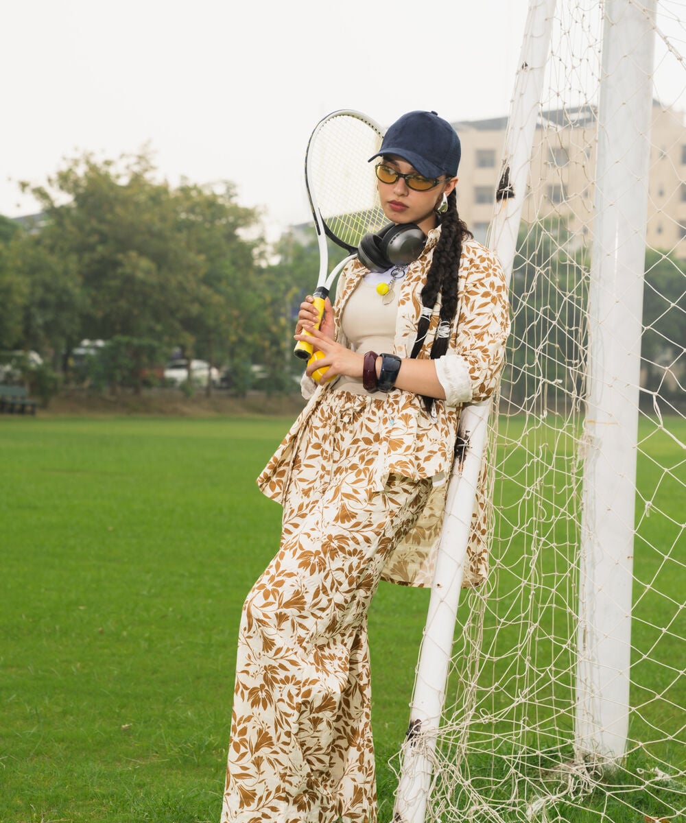 2 Piece - Printed Seersucker Suit PES2CASTV824