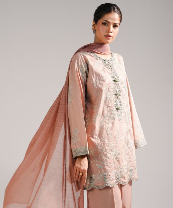 3 Piece - Embroidered Lawn Suit