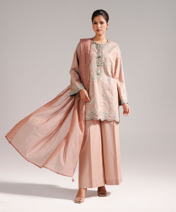 3 Piece - Embroidered Lawn Suit