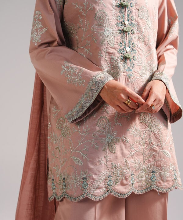 3 Piece - Embroidered Lawn Suit