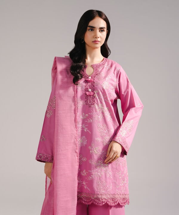 3 Piece - Embroidered Lawn Suit