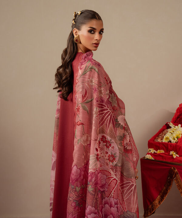 3 Piece - Embroidered Lawn Suit