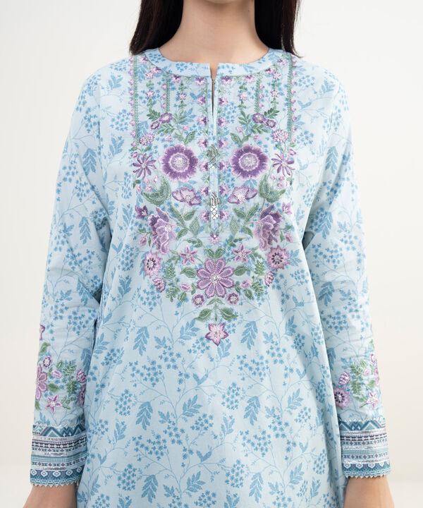 3 Piece - Embroidered Lawn Suit