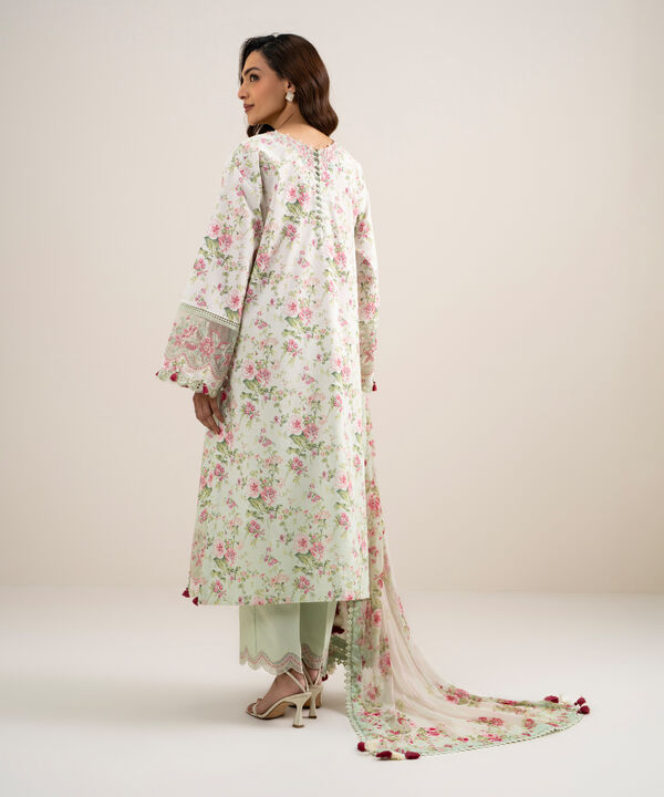 3 Piece - Embroidered Lawn Suit