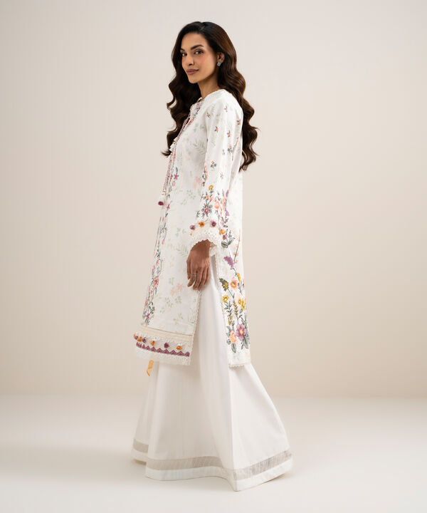 3 Piece - Embroidered Lawn Suit