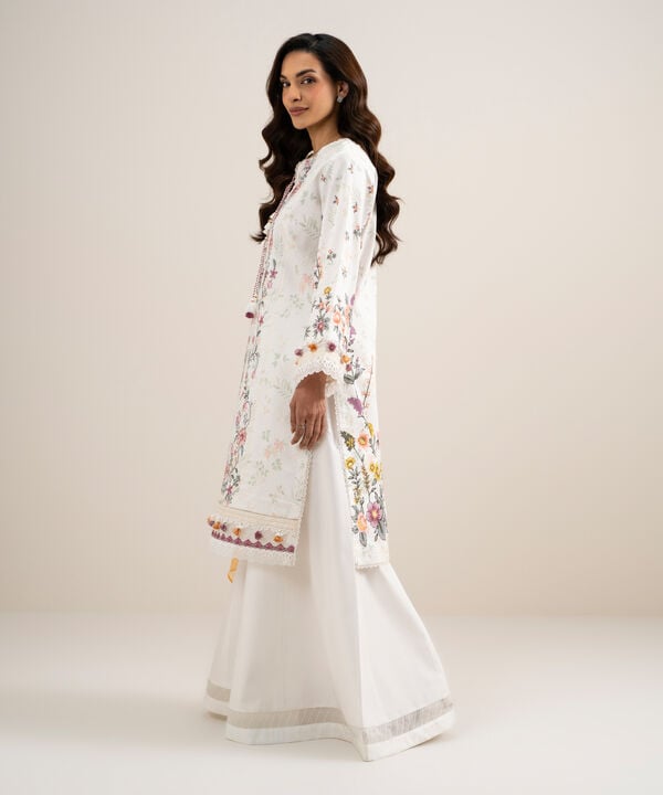 3 Piece - Embroidered Lawn Suit