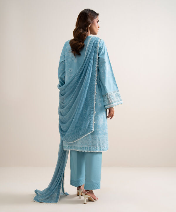 3 Piece - Embroidered Lawn Suit