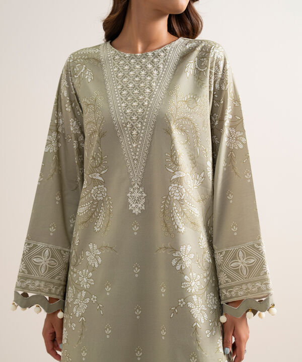 3 Piece - Embroidered Lawn Suit