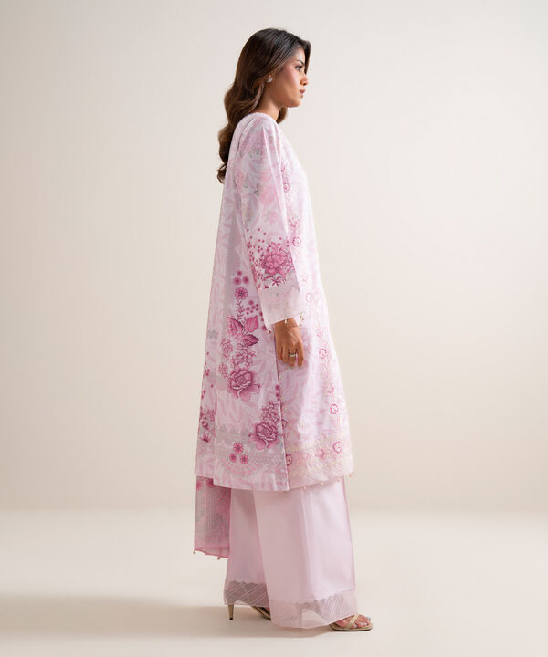 3 Piece - Embroidered Lawn Suit
