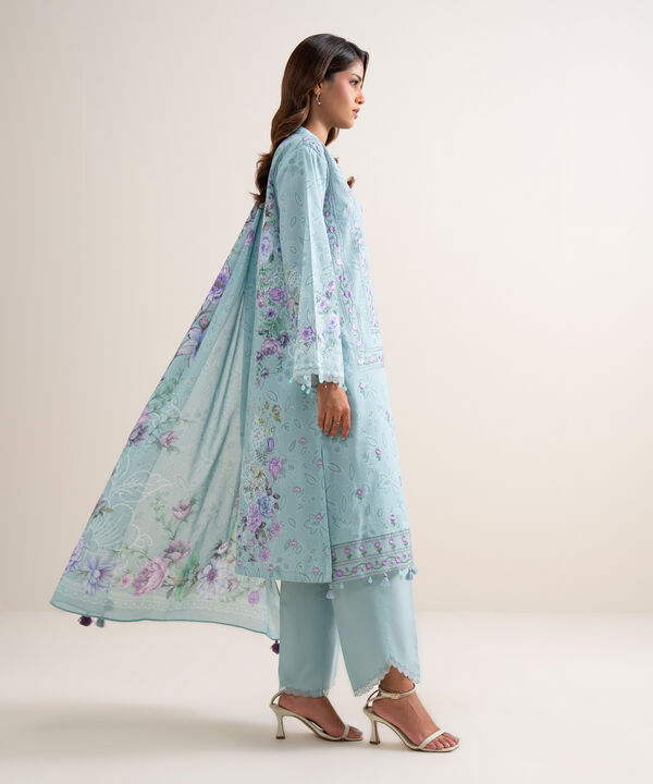 3 Piece - Embroidered Lawn Suit