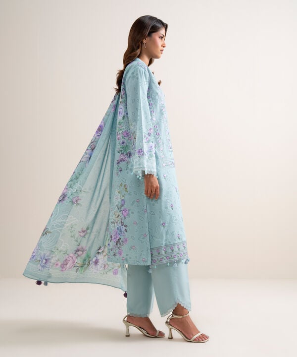 3 Piece - Embroidered Lawn Suit