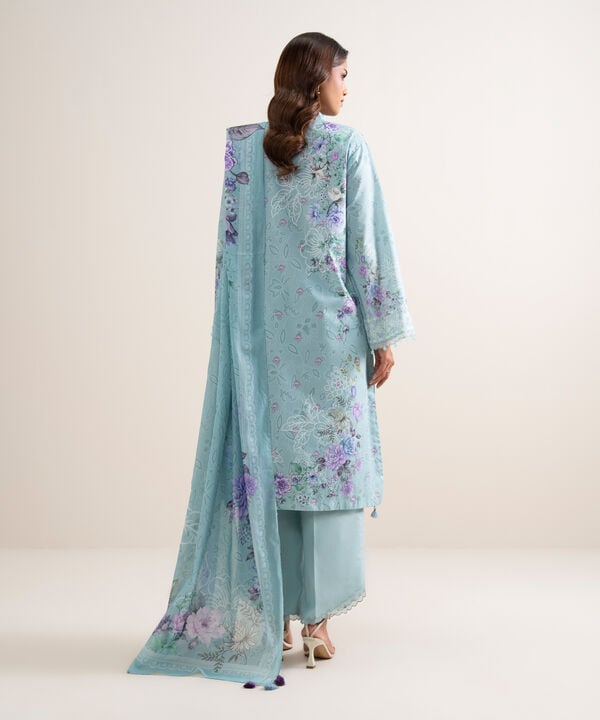3 Piece - Embroidered Lawn Suit