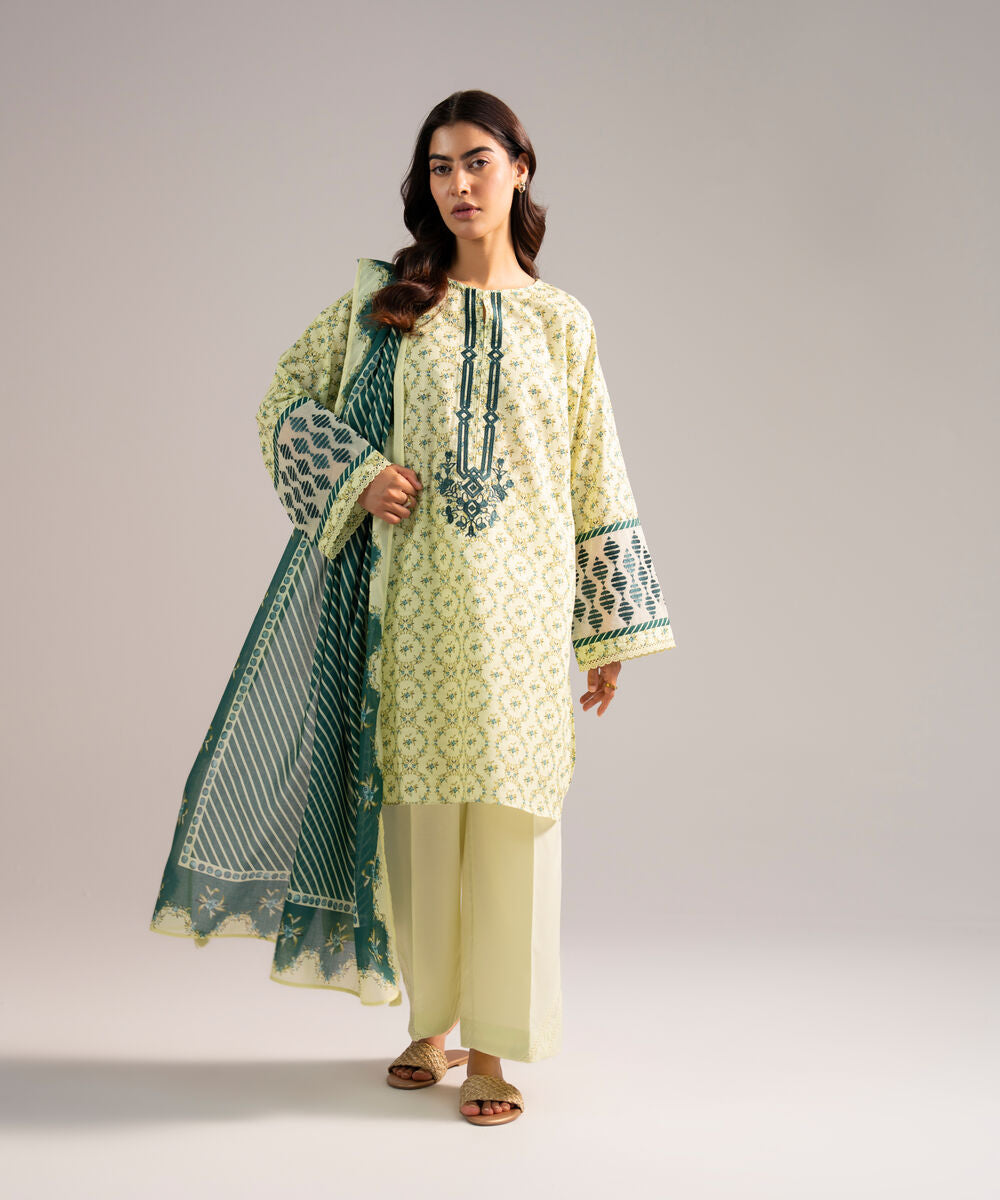 Printed Lawn Dupatta