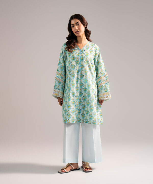 Embroidered Lawn Shirt